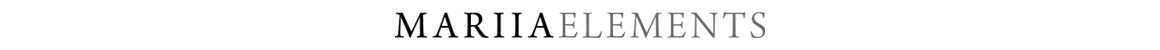 Mariia Elements collection logo